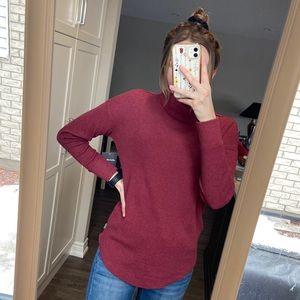 Eddie Bauer - waffle turtleneck